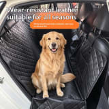 Waterproof Leather Pet Car Seat Mat - Image 1