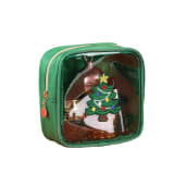 Christmas Embroidered Letter Makeup Bag Large Capacity - Image 4