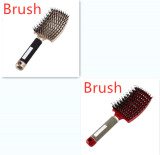 Hairbrush Anti Klit Brushy Haarborstel Women Detangler Hair Brush Bristle Nylon Scalp Massage  Teaser Hair Brush Comb - Image 25