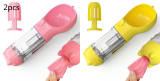 Pet Water Bottle Feeder Bowl Garbage Bag Storage Portable Pet Outdoor Travel 3 In 1 Dog Water Bottle - Image 25