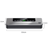 Electric Vacuum Sealer  Built In Cutter, Kitchen Food Storage  Touch Operation, Dry Wet Food Sealing  Vacuum Packaging Machine - Image 3