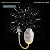 USB Star Projector Night Light With Interchangeable Film Discs Moon Galaxy Saturn Patterns For Kids Bedroom Decor - Image 7