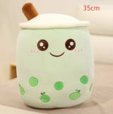 Cute Fruit Drink Plush Stuffed Soft Strawberry Milk Tea Plush Boba Tea Cup Toy Bubble Tea Pillow Cushion Kids Gift - Image 27