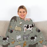 Various Animals Blanket Soft Pig Horse Durable Comfortable Blanket Women A Dult Birthday Gift Home Decoration Sofa Couch Office Bed Camping Travel, 150x200cm Temu Can Only Be Self-picked Up - Image 10