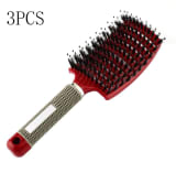 Hairbrush Anti Klit Brushy Haarborstel Women Detangler Hair Brush Bristle Nylon Scalp Massage  Teaser Hair Brush Comb - Image 59