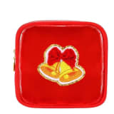 Christmas Embroidered Letter Makeup Bag Large Capacity - Image 5