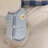 Solid-Color Warm Pet Clothes For Puppies - Image 3