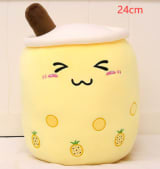 Cute Fruit Drink Plush Stuffed Soft Strawberry Milk Tea Plush Boba Tea Cup Toy Bubble Tea Pillow Cushion Kids Gift - Image 50