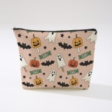 Halloween Decor Cosmetic Bag  Large Capacity Travel Toiletry Bag  Portable Storage Pouch For Skincare - Image 42