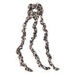 Heatless Curling Head Band Quality Jellyfish Legs Style Heat Free Hair Curling Rod Overnight Curler Band For Long & Short Hair Leopard print