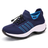 Women's Spring And Summer New Casual Flying Knit Sneakers - Image 18