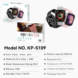 KP-S109 Best-selling Smartwatch Sports Model With HD Screen 7-in-1 Multifunctionality Factory Stock Available - Image 7