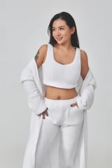Cozy Pajama Set, 3 Piece Lounge Set, Cute Loungewear, Warm Suit Sets, Matching Set, Lounge Set, 3 Piece Pant Sets, Women Winter Dress - Image 36