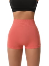 Women 3-Piece Seamless Biker Shorts Set, High Waisted Butt Lift Compression Shorts, Soft Stretchy Workout Shorts For Gym Yoga Running Activewear - Image 9