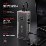 Rechargeable Magnetic Battery Display Power Bank Function LED Flashlight M18 3300LM For Camping Outdoor Emergency - Image 3