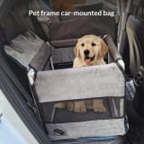Pet Front And Rear Car MatDog Travel Essential Pet Mat Dog Bed Rear Seat Cushion - Image 1