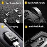 Waterproof USB Anti-theft Bag Men Oxford Crossbody Shoulder Bag Sling Multifunction Short Travel Messenger Chest Pack - Image 5