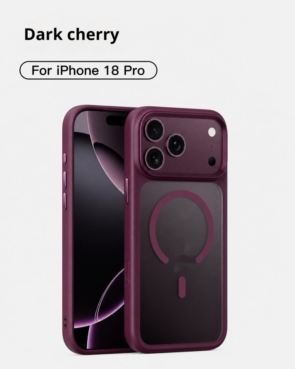 Cherry Red Magnetic-IPhone 18Pro Max