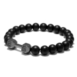 FIT LIFT Metal Dumbbell Beads Bracelet Jewelry - Image 2