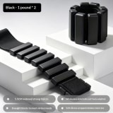 Fitness Silicone Weight-bearing Wristband, Multifunctional Detachable Sandbag Foot Ring, Home Yoga Fitness Resistance Arm Wristband - Image 9