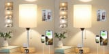 USB-powered Fabric Desk Lamp With Phone Charging Function - Image 4