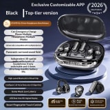 Noise-canceling HD Digital Display Wireless Sports Bluetooth Headphones - Image 3