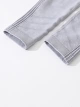 Women Seamless High Waist Yoga Leggings 3 Pack, Ribbed Textured Workout Pants, Butt Lifting Tummy Control Athletic Gym Running Leggings For Fitness - Image 10