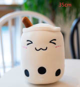 Cute Fruit Drink Plush Stuffed Soft Strawberry Milk Tea Plush Boba Tea Cup Toy Bubble Tea Pillow Cushion Kids Gift - Image 47