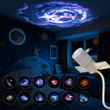 USB Star Projector Night Light, 360 Rotatable Space Satellite Galaxy Projection Lamp With Flexible Bendable USB Cable, LED Starry Sky Projector For Bedroom Living Room Home Party Decor, Kids Gift - Image 8