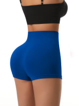 Women 3-Piece Seamless Biker Shorts Set, High Waisted Butt Lift Compression Shorts, Soft Stretchy Workout Shorts For Gym Yoga Running Activewear - Image 22
