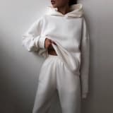 2026 Women's Autumn And Winter New Sales In Europe And America Casual Fashion With Thick Velvet And Warmth, Long Sleeve Hoodie And Pants, Two Piece Set - Image 4