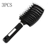 Hairbrush Anti Klit Brushy Haarborstel Women Detangler Hair Brush Bristle Nylon Scalp Massage  Teaser Hair Brush Comb - Image 34