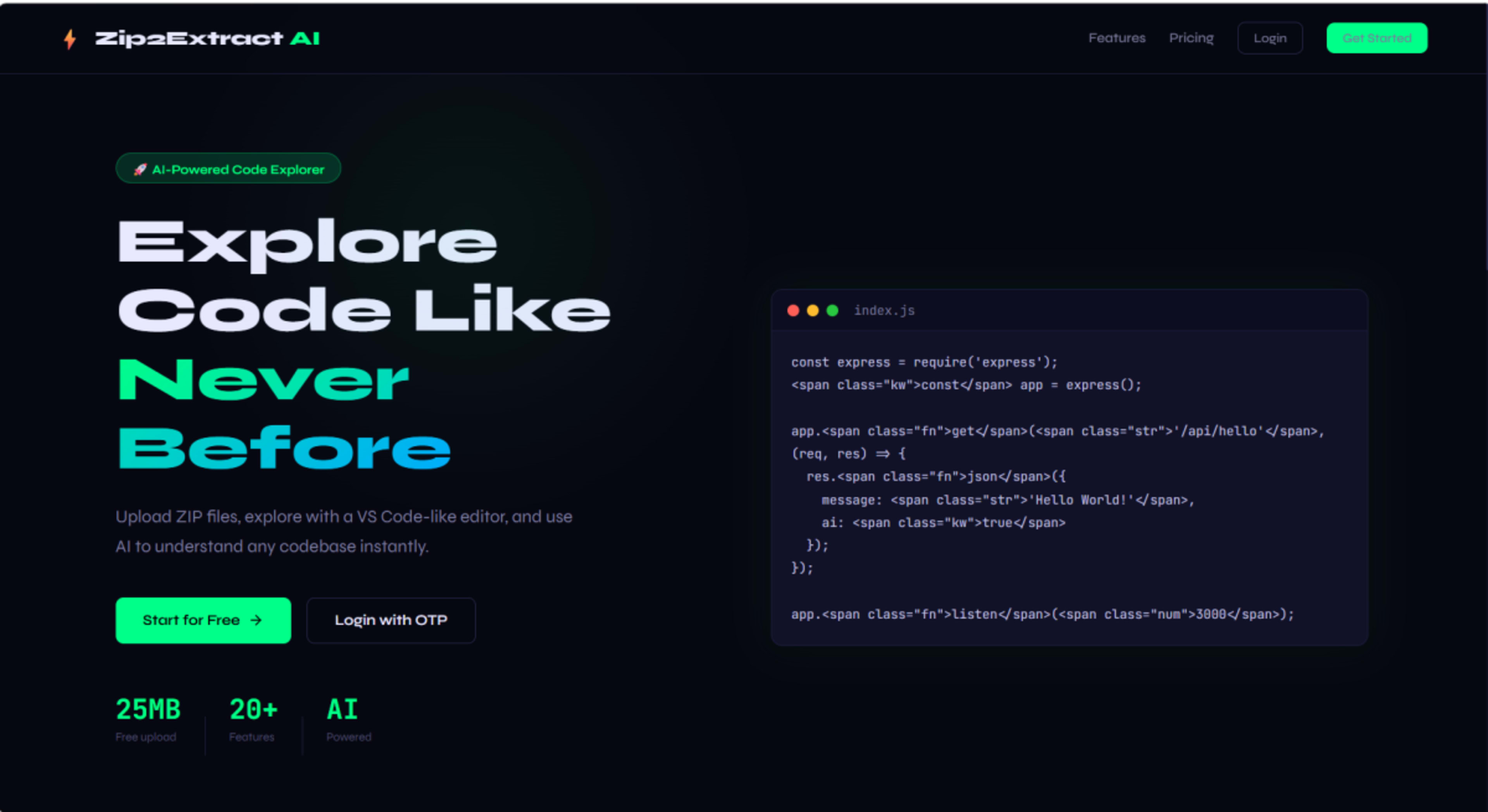 Zip2Extract AI