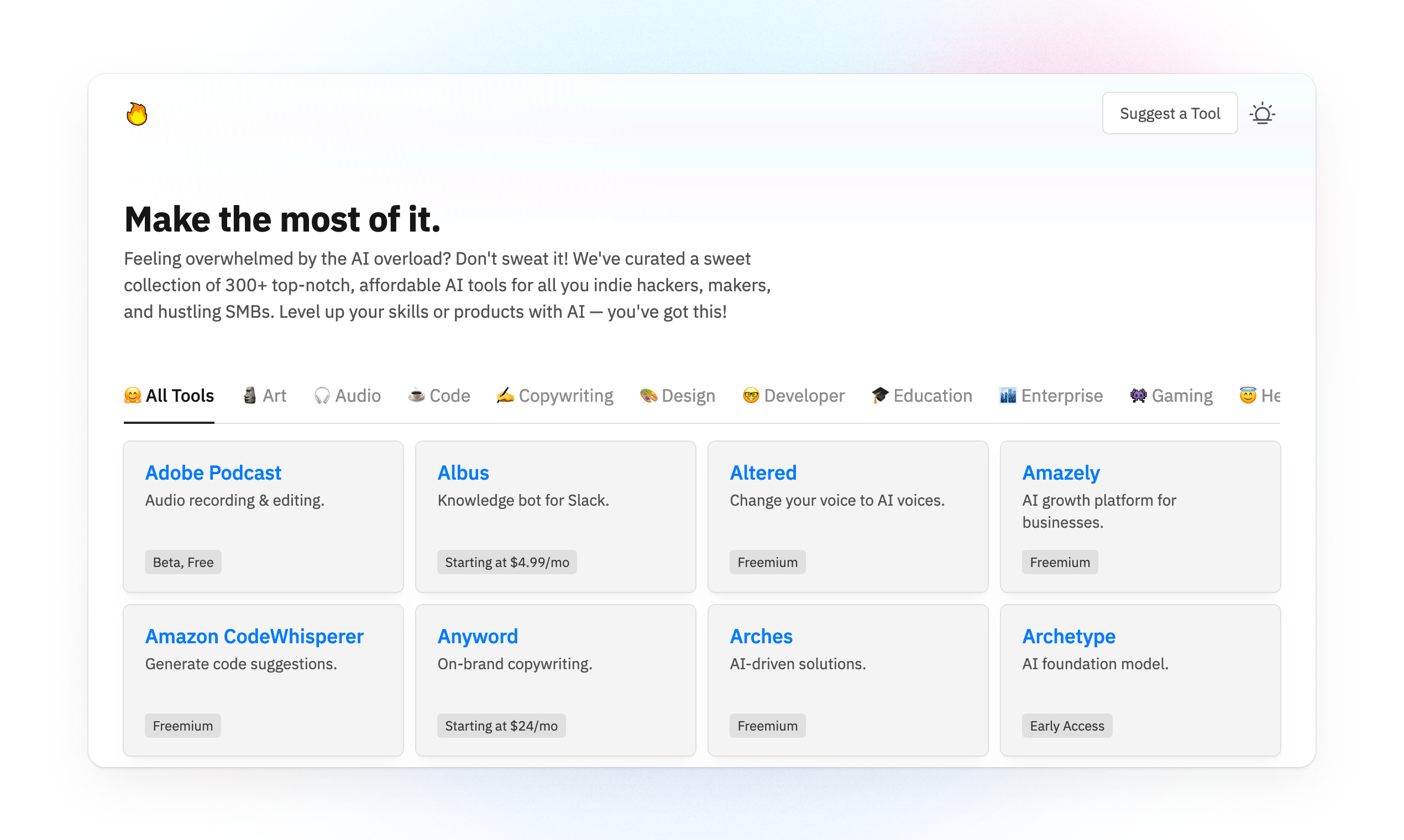 Rise of Machine — Discover AI tools curated for makers and SMBs.