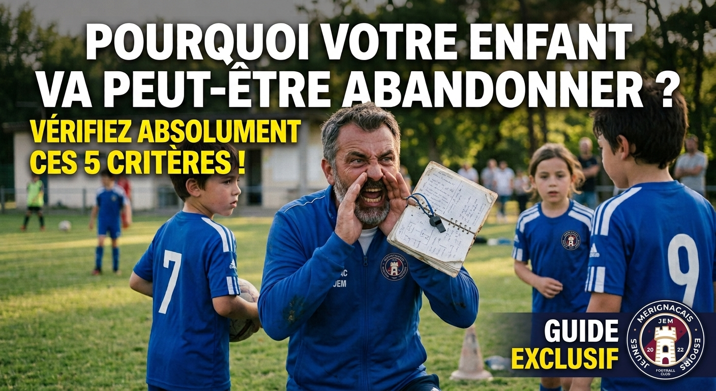 Quel club de foot choisir à Mérignac ? Les 5 critères que (presque) personne ne regarde