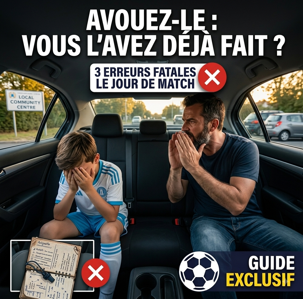3 erreurs que font (presque) tous les parents le jour d'un match