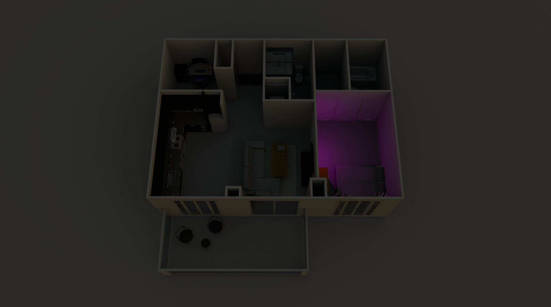 First render