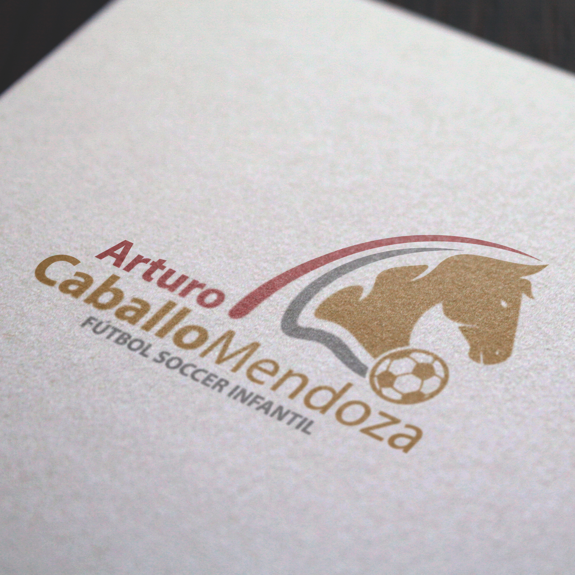 Arturo Caballo Mendoza Futbol soccer Infantil