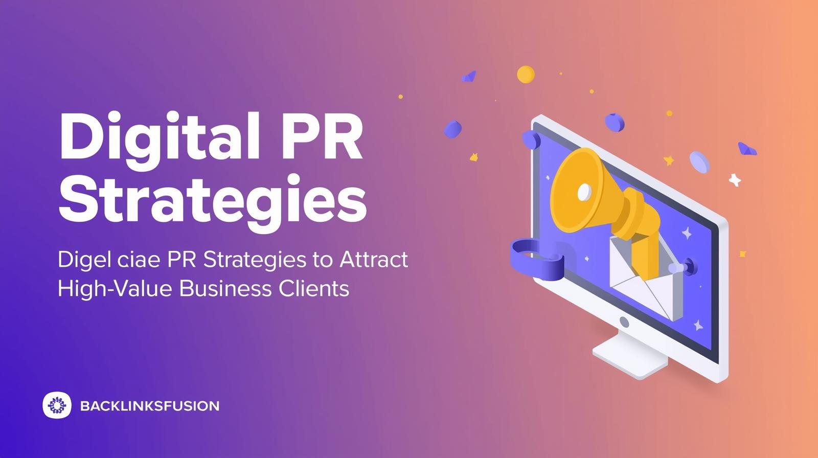 Digital PR Strategies to Attract High-Value Business Clients