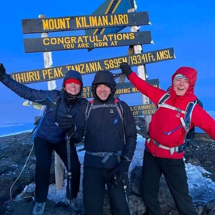 Summiting Mount Kilimanjaro and reaching Uhuru Peak
