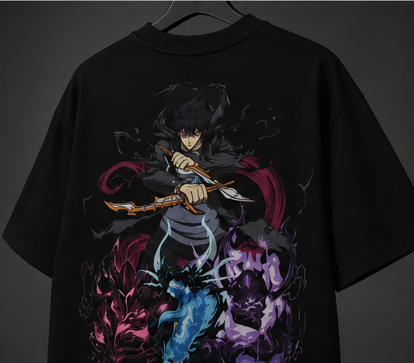 Solo Leveling Anime Graphic T-Shirt