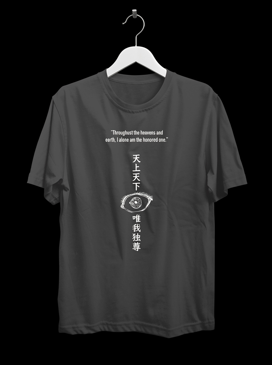 GOJO Honored One Anime Graphic T-Shirt