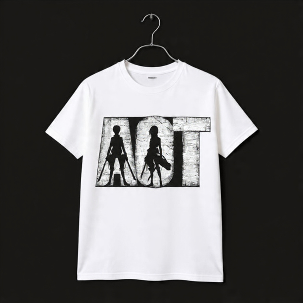 Attack on Titan "AOT" Silhouette Graphic T-Shirt
