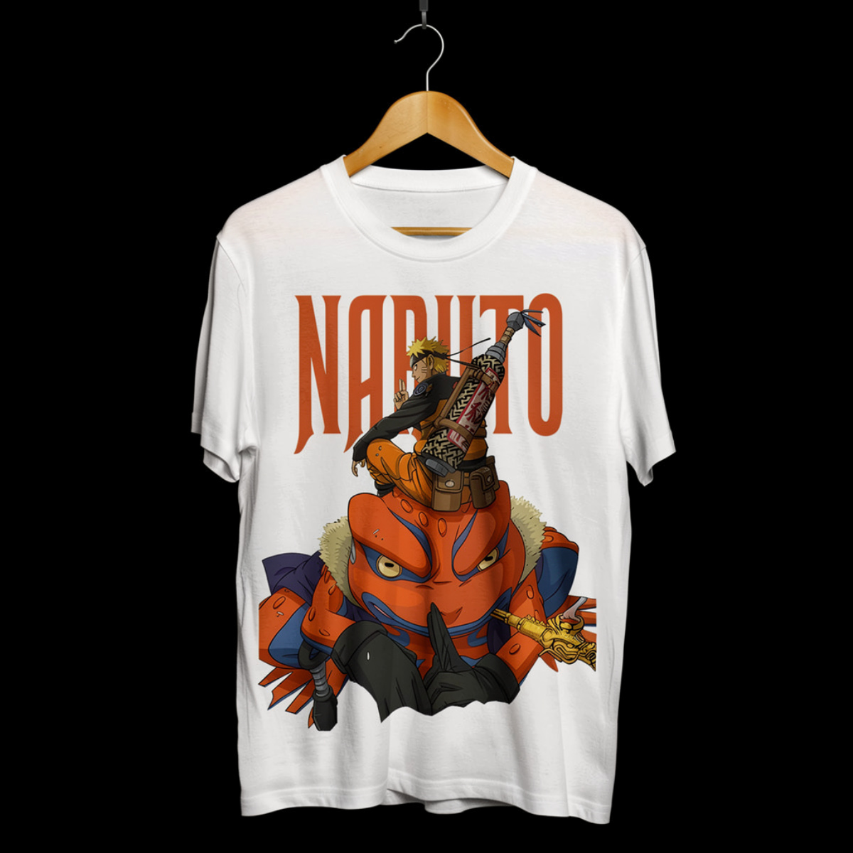 Naruto & Gamabunta "Summoning Jutsu" Graphic T-Shirt