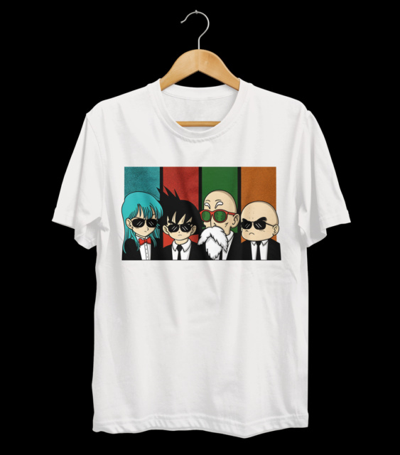 Dragon Ball Z "Reservoir Dogs" Parody Graphic T-Shirt