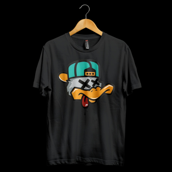 Urban "Dead Duck" Streetwear Graphic T-Shirt