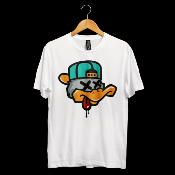 Urban "Dead Duck" Streetwear Graphic T-Shirt