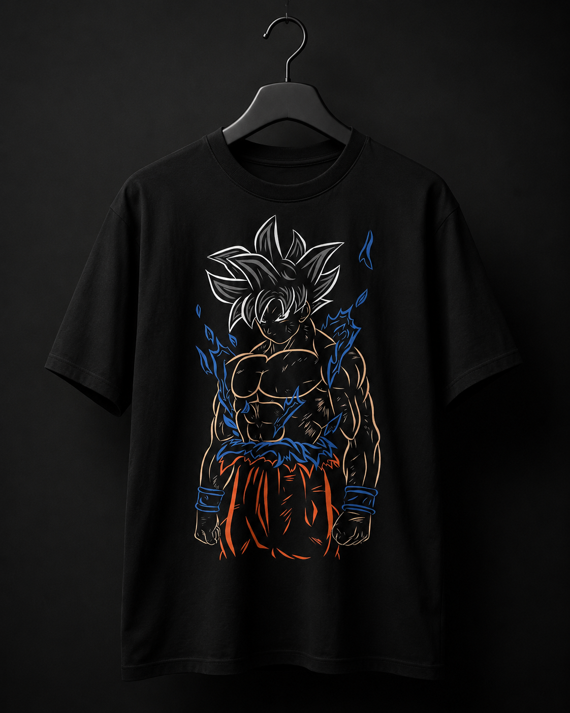 Ultra Instinct Warrior Graphic T-Shirt – Black Edition