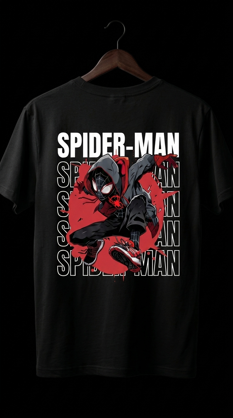 Spider-Inspired Graphic T-Shirt