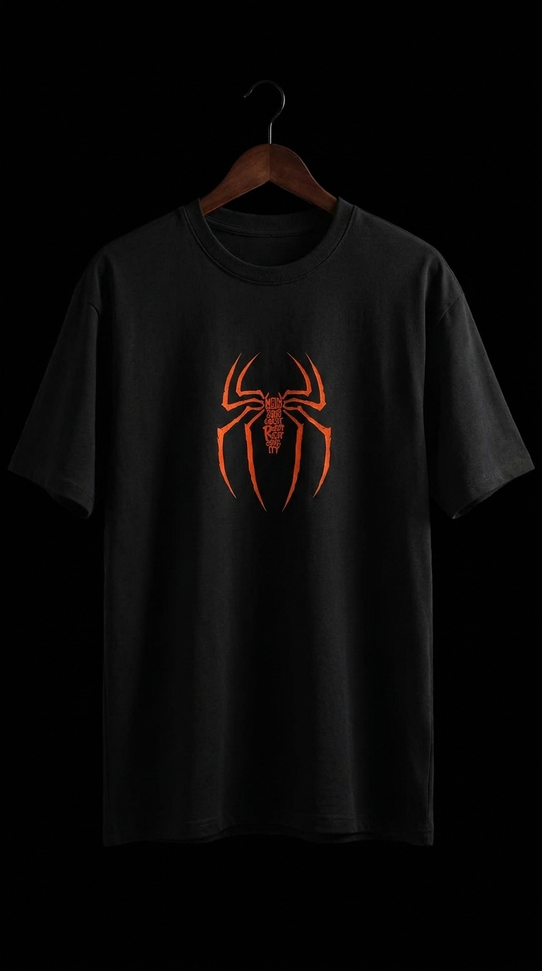 Spider-Inspired Graphic T-Shirt
